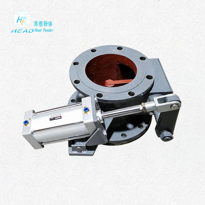 Valve Pembagi Bahan Pneumatik Berayun