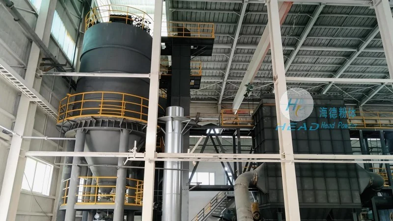 Proyek Pengiriman Pneumatik untuk Serbuk Anodik Baterai Lithium di Palembang, Indonesia