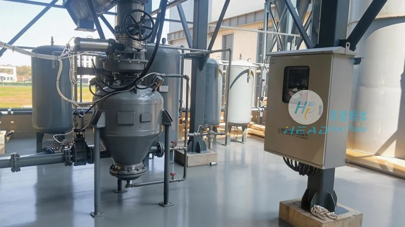 Sistem Pengangkutan Pneumatik Oksida Magnesium