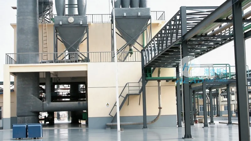 Paraguay Asunción Proyek Pengangkutan Pneumatik Berkomponen Beragam untuk Kalsium Karbonat dan Talc