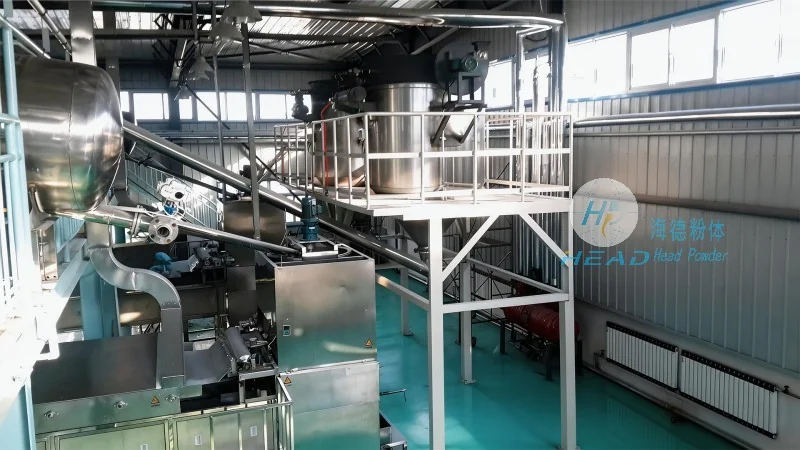 Powder Anti Api Magnesium Hidroksida Sistem Pengangkutan Pneumatik