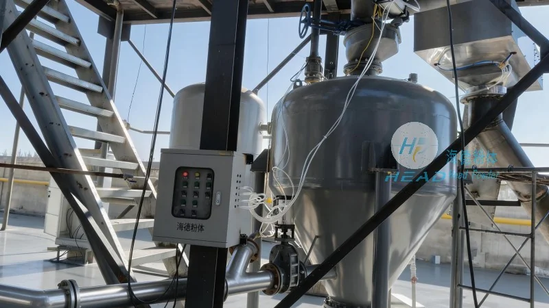 Oslo, Norwegia PVC Resin Powder Dense Phase Pneumatic Conveying Studi Kasus