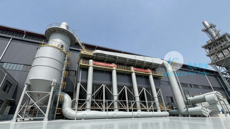 Skema Pengangkutan Pneumatik dengan Nitrid Aluminium