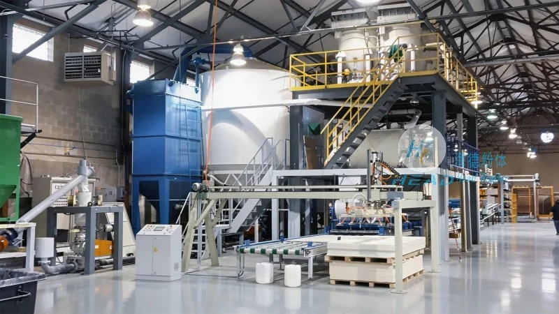 Argentina Buenos Aires Proyek Pengangkutan Pneumatik Jarak Jauh untuk Bahan Padu Kimia