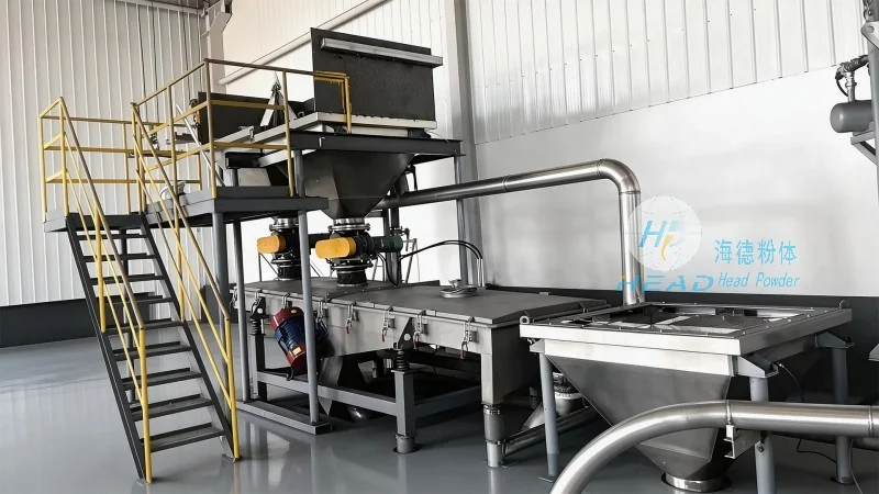 Proyek Pengangkutan Pneumatik Fase Dihilang Tekanan Negatif Damietta Starch di Mesir