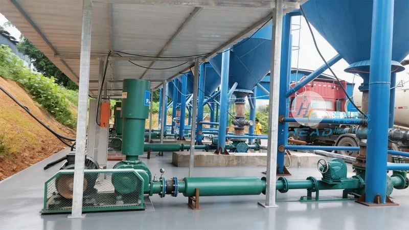 Skema Pengangkutan Pneumatik Sulfat Natrium
