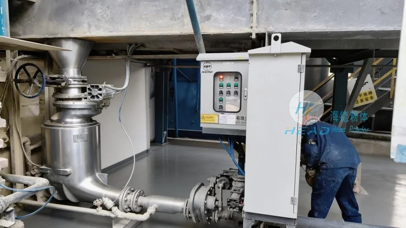 Skema Pengangkutan Pneumatik Bahan Padat PTFE
