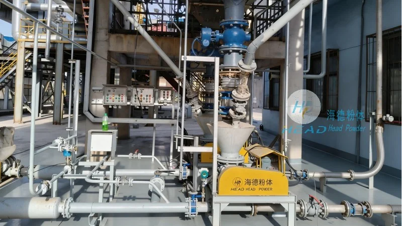 Studi Kasus Pengiriman Pneumatik untuk Pompa Tumpukan Serbuk Plastik di Jeddah, Arab Saudi