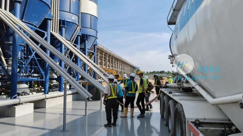 Kasus Proyek Pengangkutan Pneumatik Berupa Fase Encer dari Potongan Plastik untuk Perusahaan Plastik di Tianjin