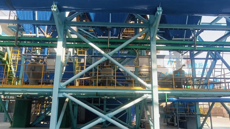 Brazil Recife Baterai Litium Powder Katoda Tersemik Pengangkutan Pneumatik Proyek