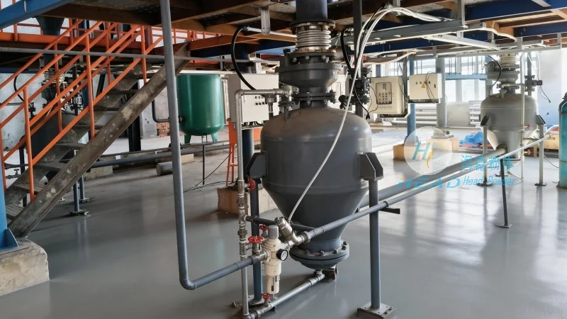 California, AS Masterbatch Powder Anti-statisik Pengangkutan Pneumatik Proyek