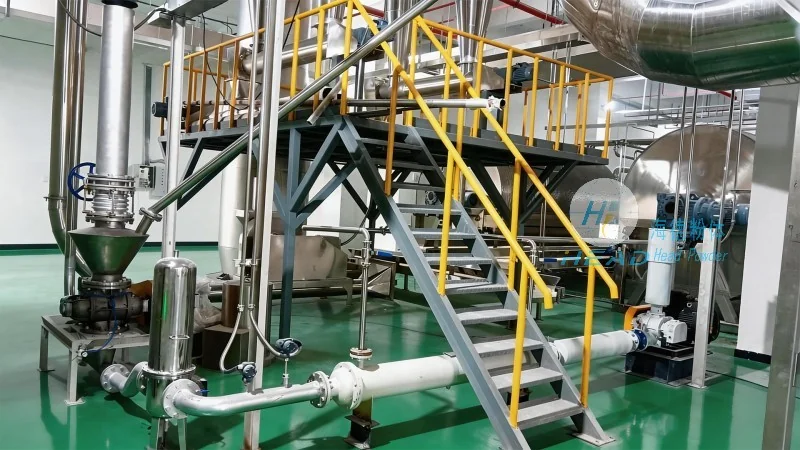 Dubai, UAE Serbuk Garam Anorganik Proyek Pengangkutan Pneumatik dengan Tekanan Positif