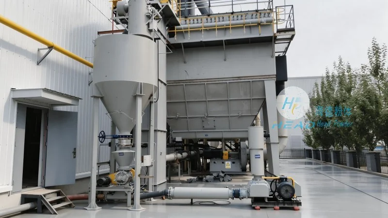 Lae, Papua Nugina Bahan Paduan Karbonat Lithium Proyek Pengangkutan Pneumatik Tanpa Debu dengan Tekanan Negatif