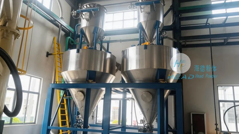 Proyek Pengangkutan Pneumatik Fase Dihilang Tekanan Negatif Damietta Starch di Mesir
