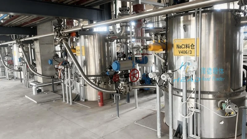 Swedia Stockholm Bahan Kimia Halus Projek Pengiriman Gas Anti-Bom dengan Sistem Pneumatik