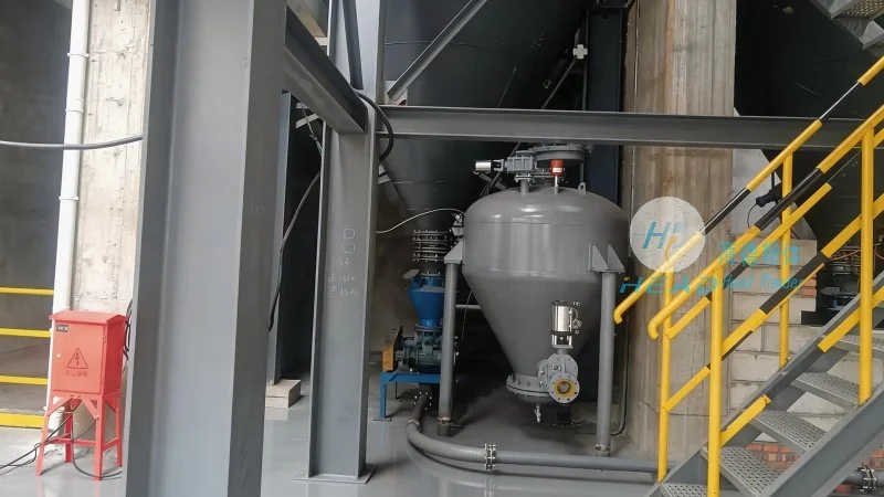 Skema Pengangkutan Pneumatik untuk Serbuk Kalsium Karbonat Berat