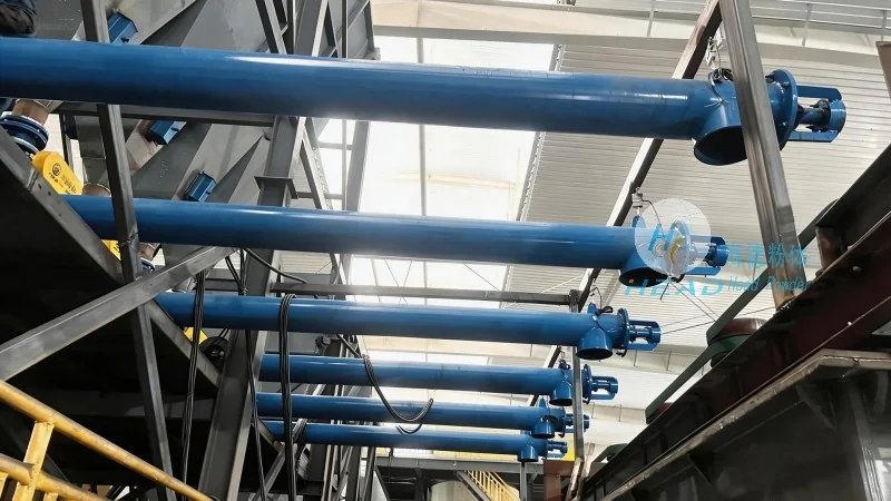 Proyek Pengangkutan Pneumatik Bahan Pati Farmasi Kayseri, Turki