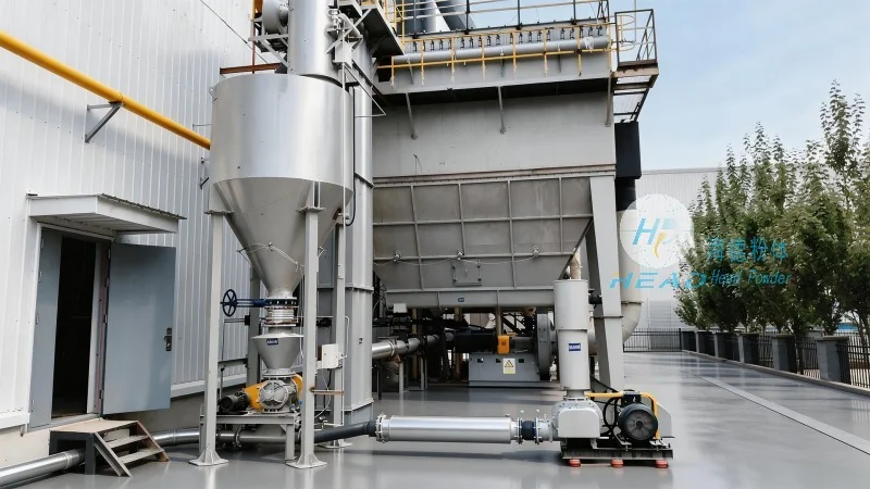 Hamburg, Jerman: Proyek Pengangkutan Gas Tertutup untuk Serbuk Pewarna Kimia Halus