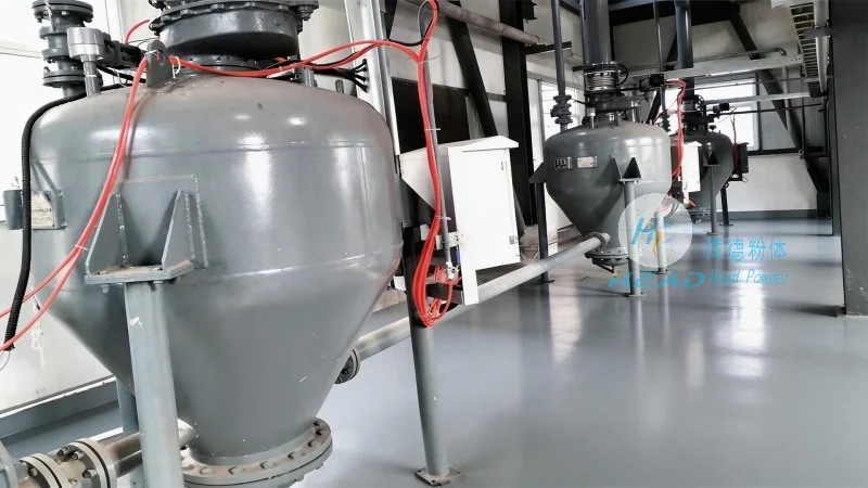 Bogotá, Kolombia Proyek Pengangkutan Pneumatik untuk Pembayaran Tertutup Serbuk Baterai Lithium