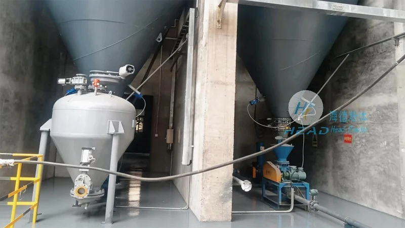 Kamboja Kompong Cham Lightweight Powder Anti-dust Pneumatic Conveying Project