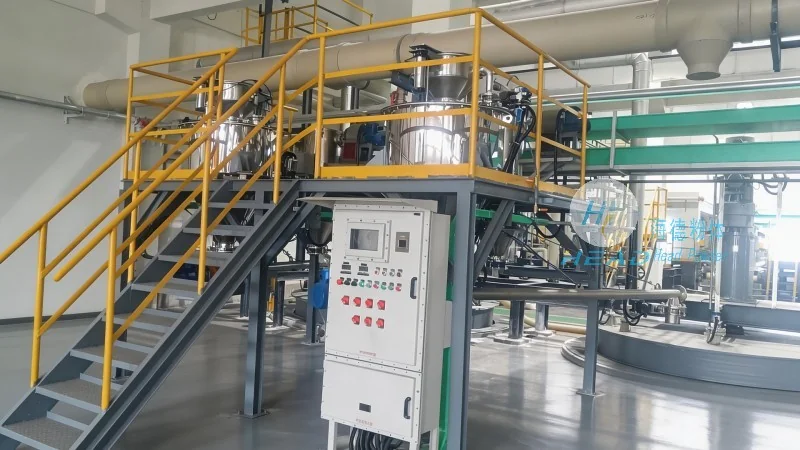Proyek Pengiriman Pneumatik Anti-Bom di Durban, Afrika Selatan untuk Bahan Karet dan Plastik Tepung